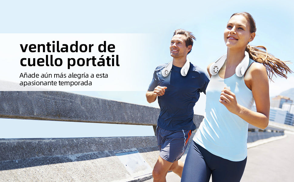 Ventilador de cuello portátil