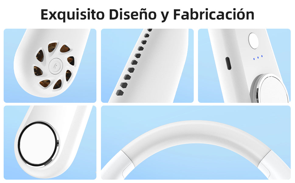 Ventilador de cuello portátil