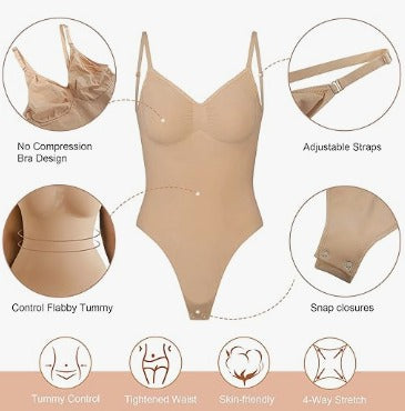 Body Reductor Mujer Beige XL/XXL - additional image 4